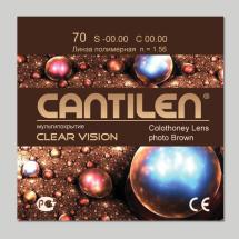 Линза очковая CANTILEN® Colorhoney Lens Clear Vision 1.56 BROWN