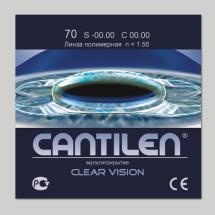 Линза очковая CANTILEN® ClearVision 1.56 d70