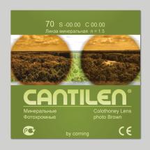 Линза очковая CANTILEN® ClearVision PH 1,53 (минеральная, фотохромная, коричневая)